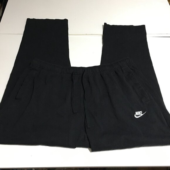 NIKE Sportswear Club Fleece Jersey Pants Men's 2XL Black Drawstring BV2766 - Picture 1 of 10